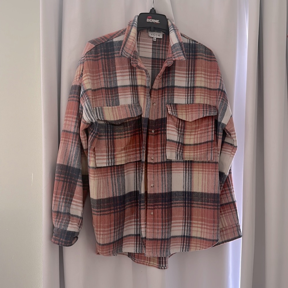 Plaid shacket